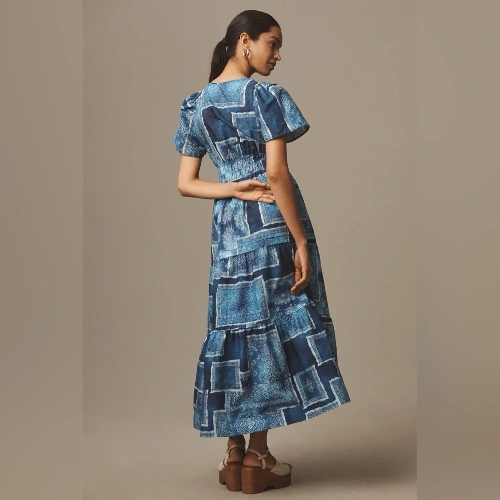 Anthropologie The Somerset Maxi Dress Size Small NWT - Picture 4 of 15